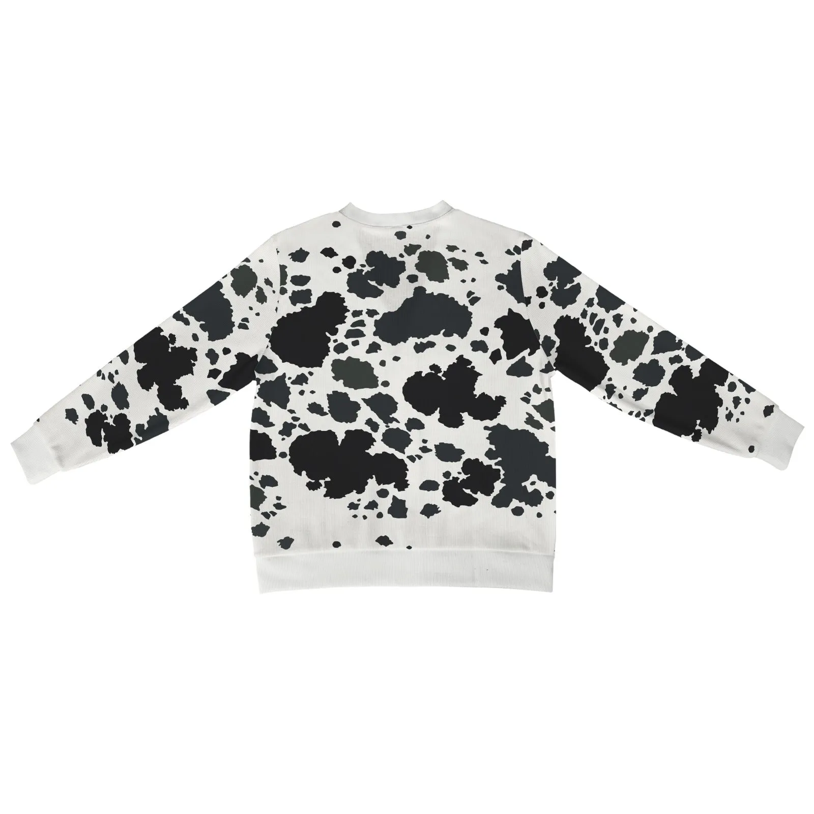 Moo-licious Cow Print Button-Up Cardigan  Trendy Urban Fashion