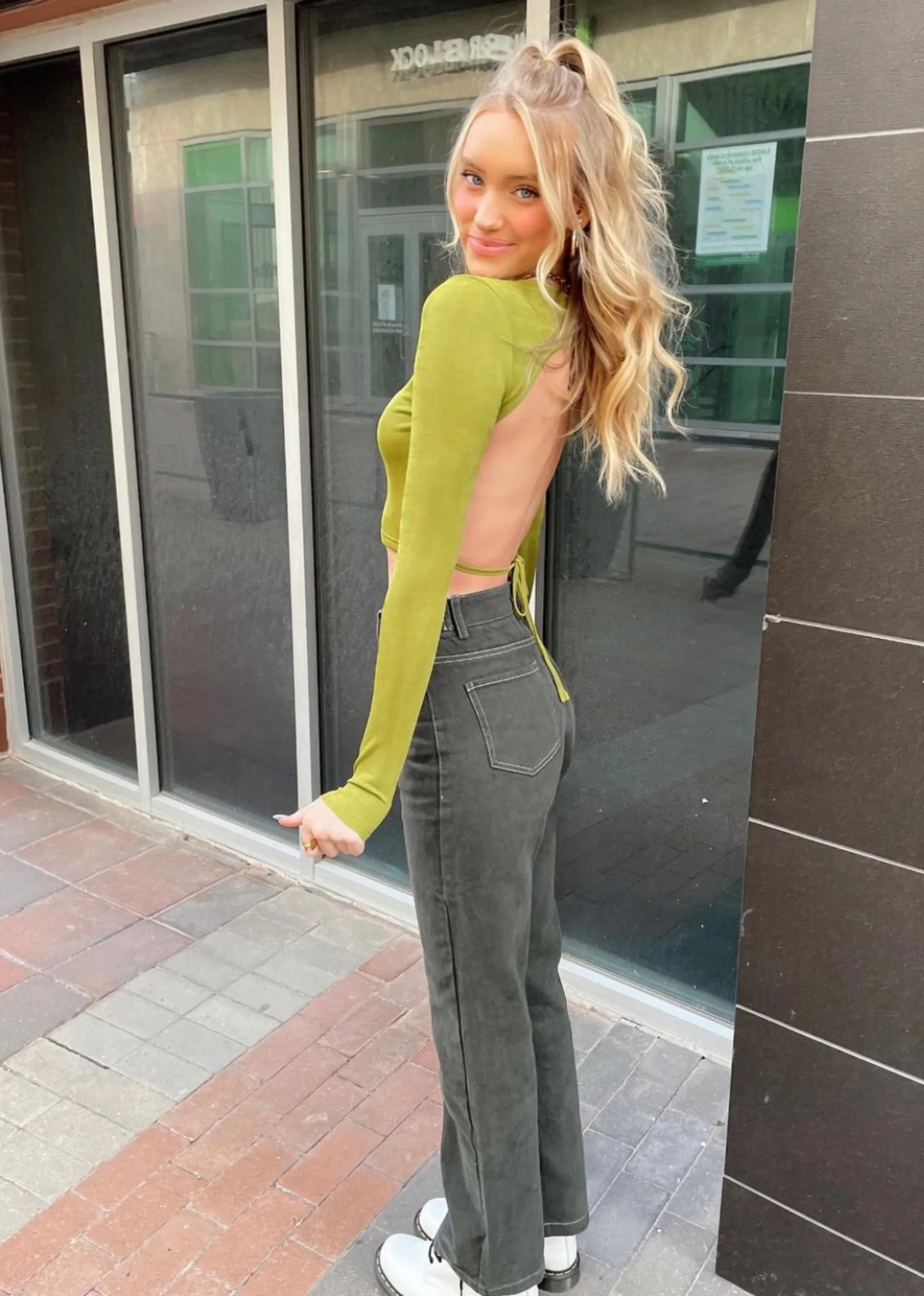 Move Along Long Sleeve Top ★ Green
