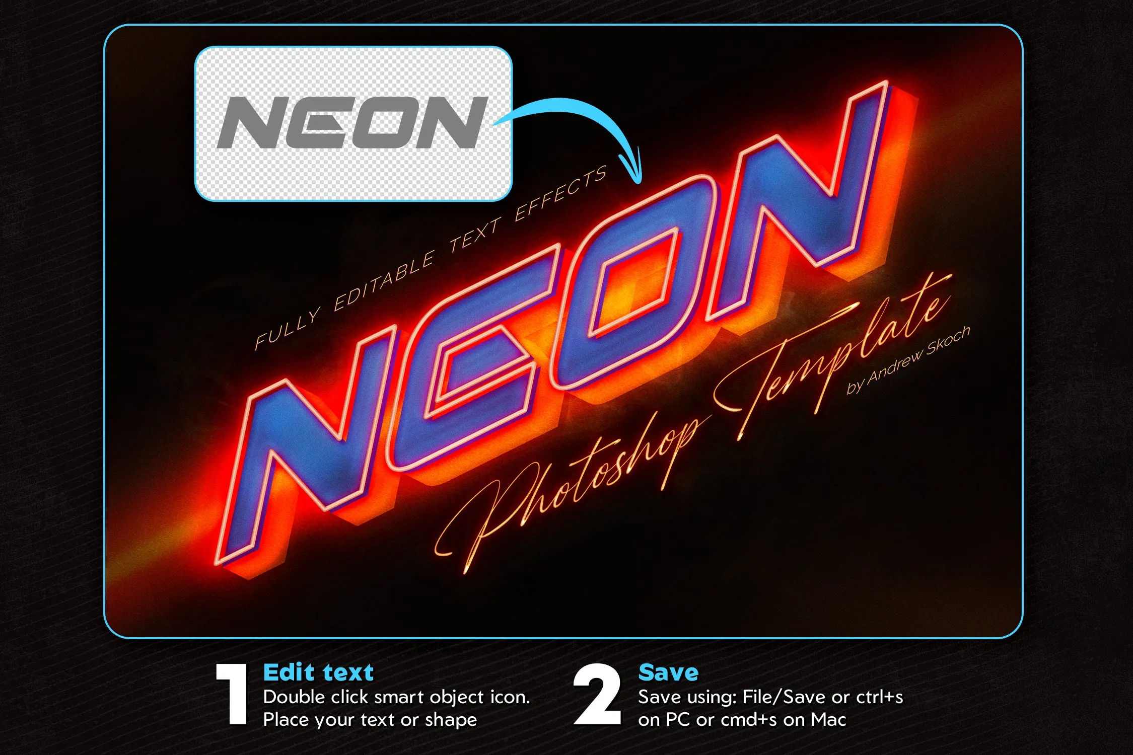 Neon Text Effect