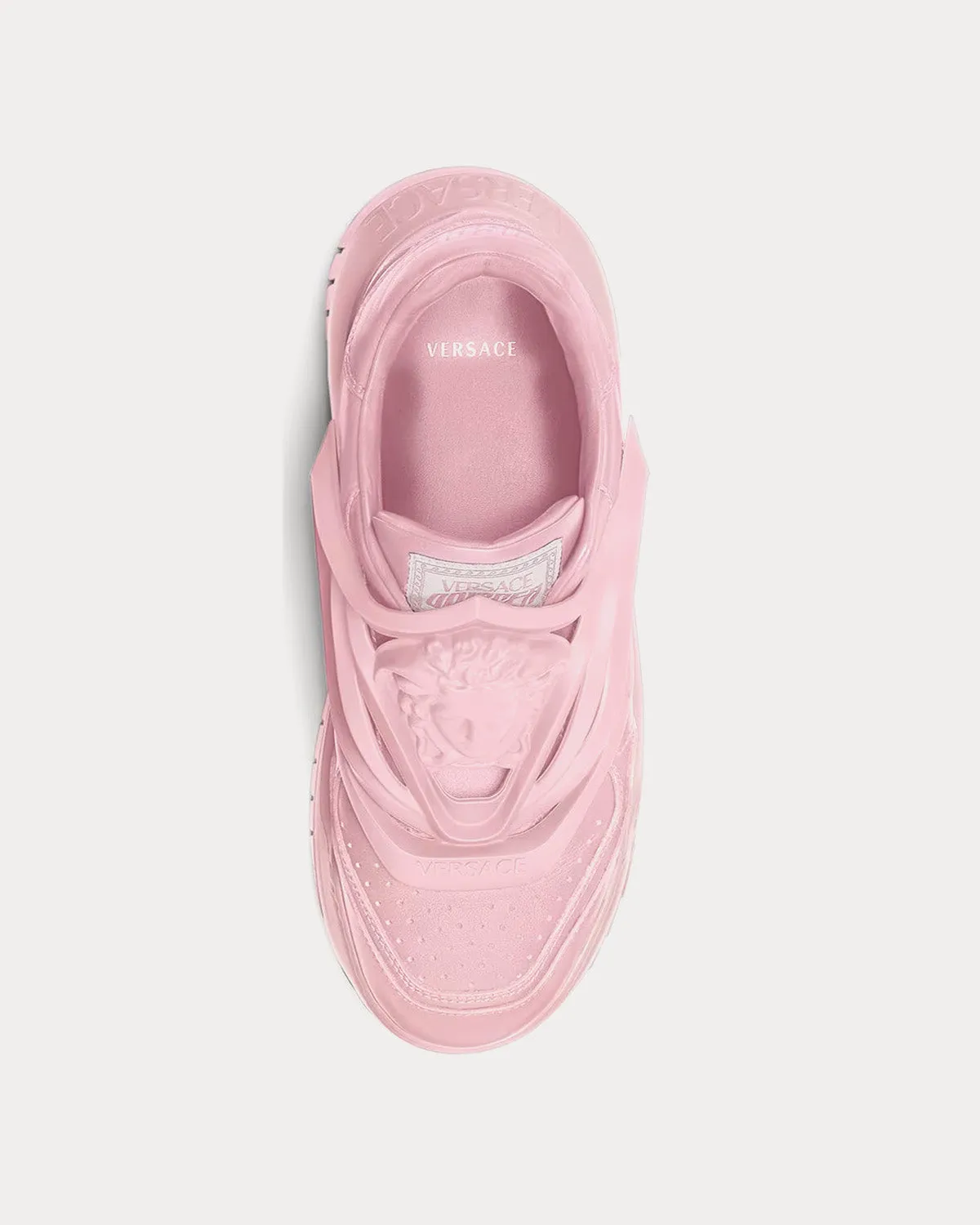 Odissea Leather Light Pink Low Top Sneakers