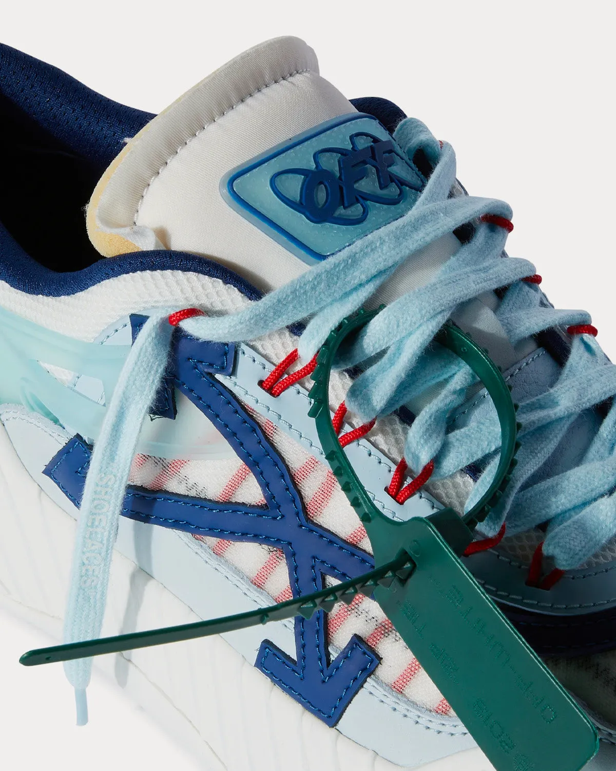 Odsy 1000 Light Blue / White / Navy Low Top Sneakers