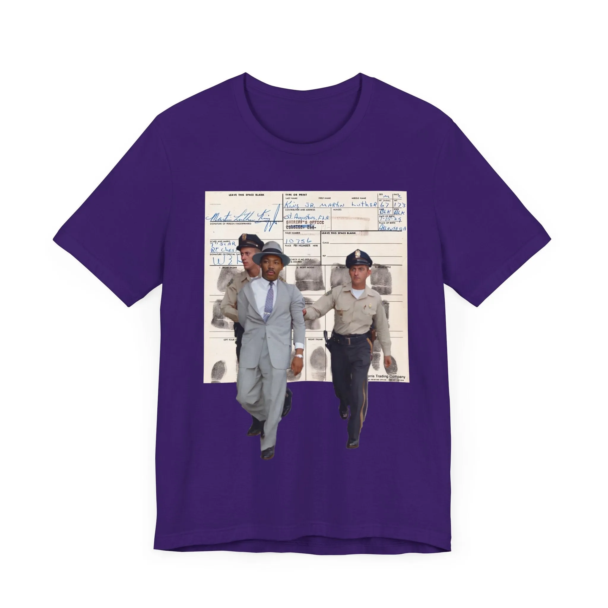 Only In America/MLK: Unisex Jersey Tee
