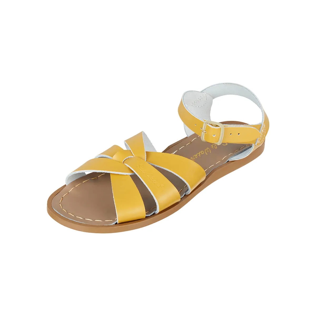 Original Sandals in Mustard by Salt-Water - Last Ones In Stock - SS 5-8 / EUR 22-25