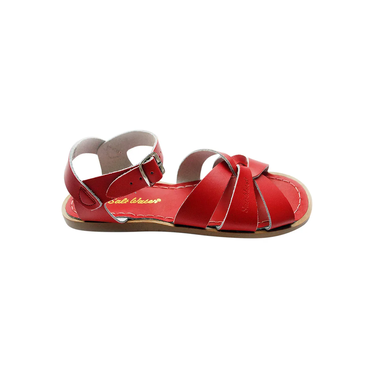 Original Sandals in Red by Salt-Water - Last One In Stock - SS 4 / EUR 20-21