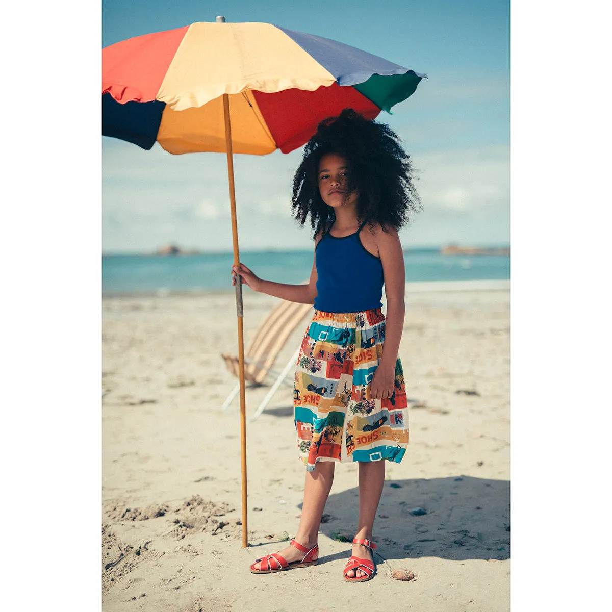 Original Sandals in Red by Salt-Water - Last One In Stock - SS 4 / EUR 20-21