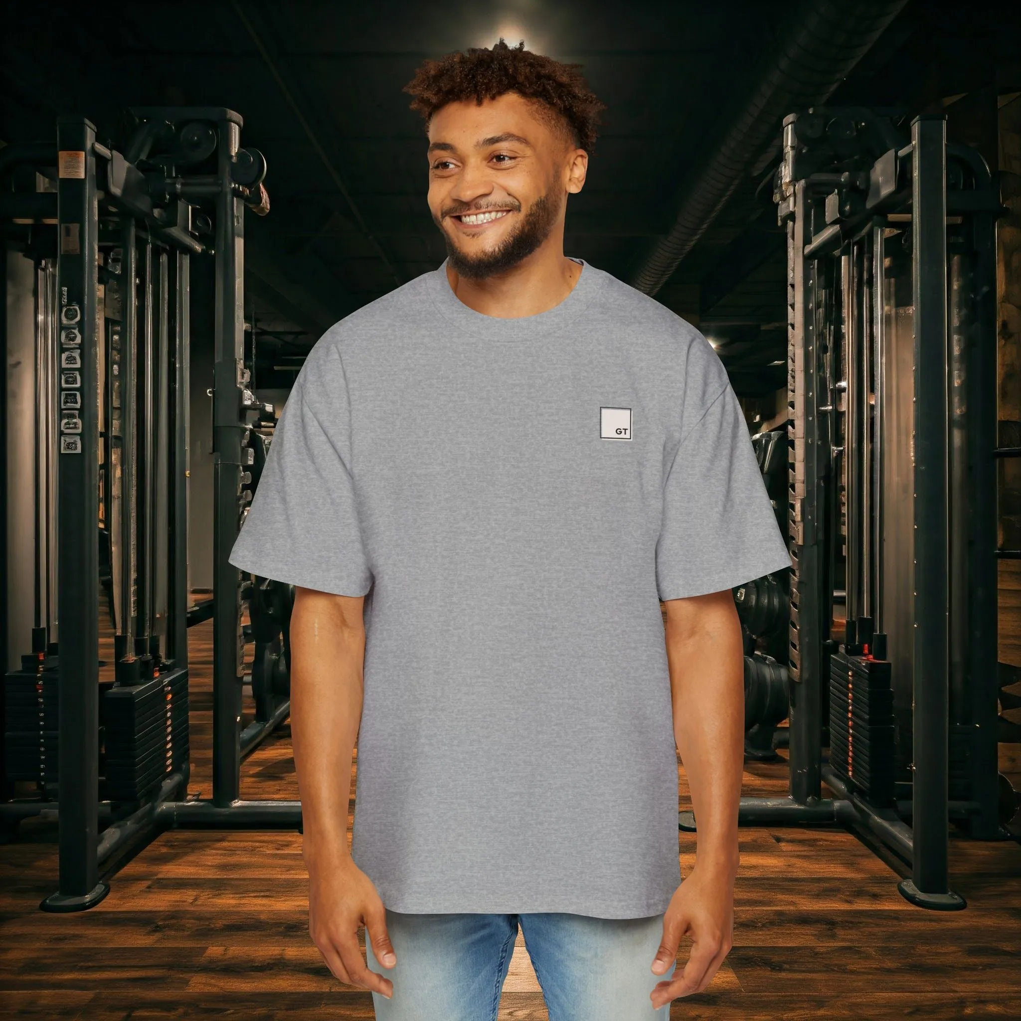 Oversized Tee - Stylish Comfort for Men
