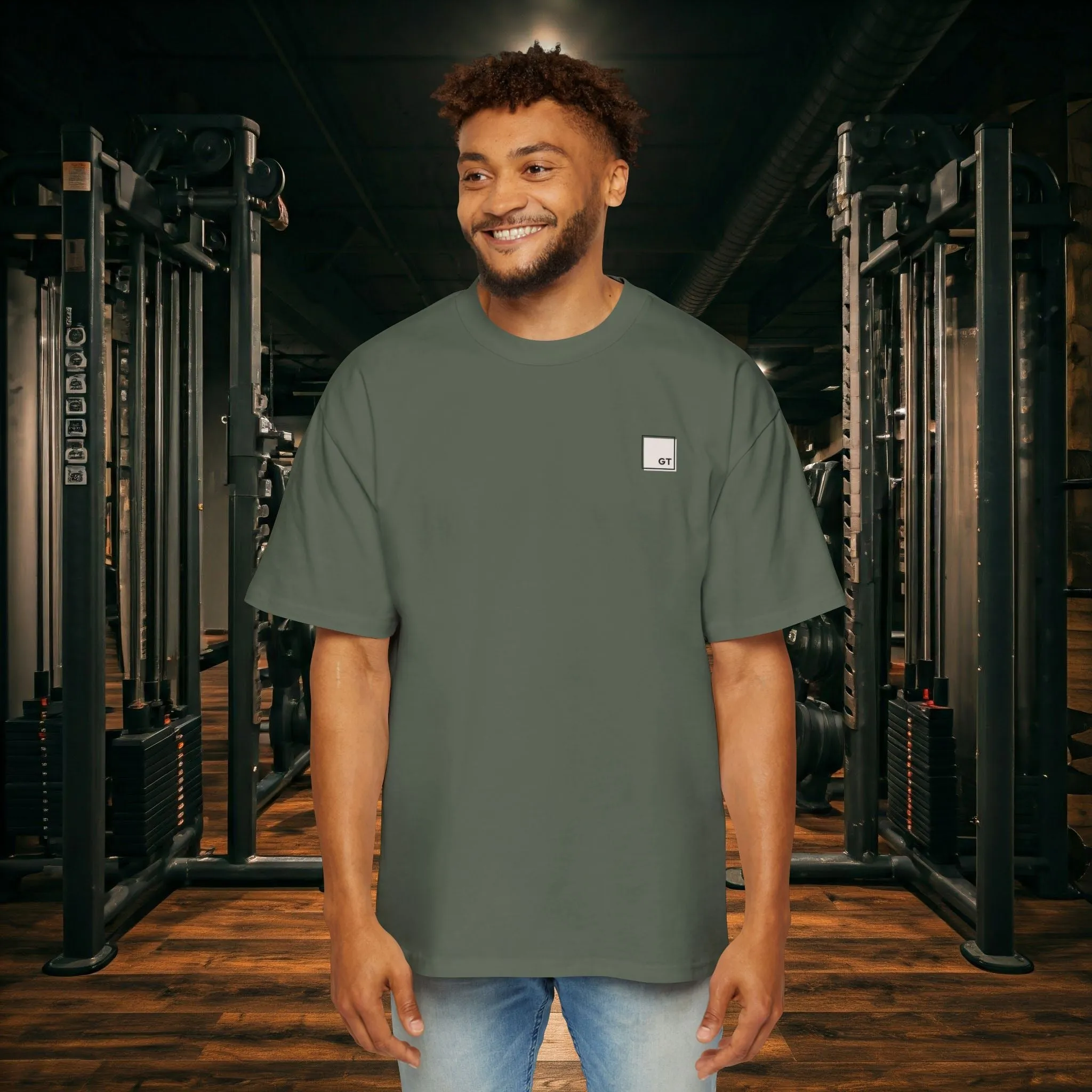 Oversized Tee - Stylish Comfort for Men