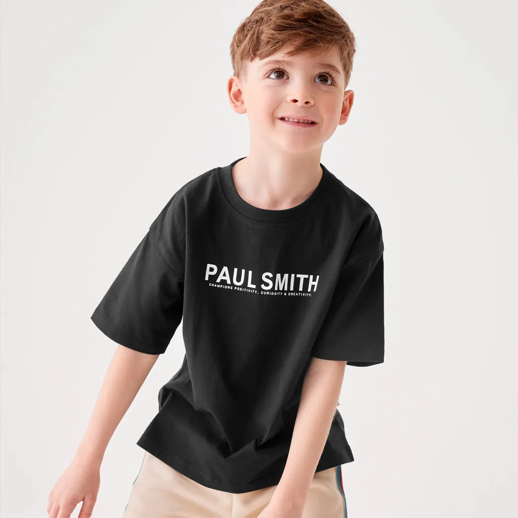Paul Smith Junior Wavey Graphic Tee