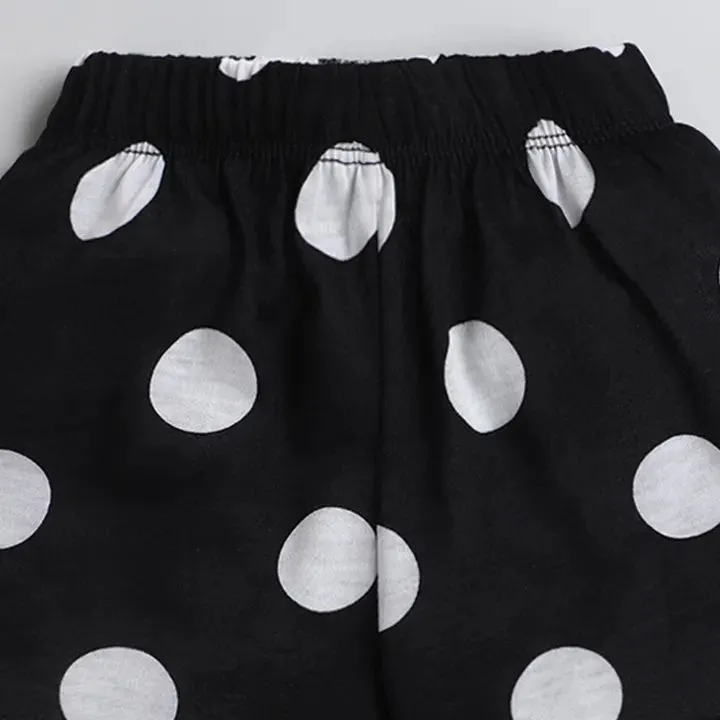 Polka Printed Single Strap Set
