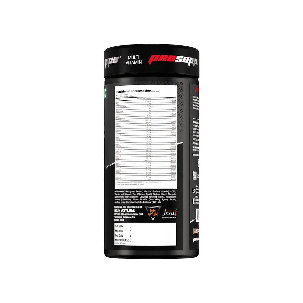 Prosupps VITA TEST Men's Multivitamin [120 Tablets]