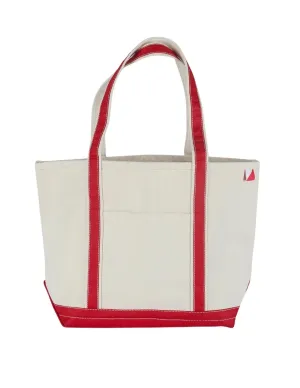 Red Classic Canvas Medium Tote Bag