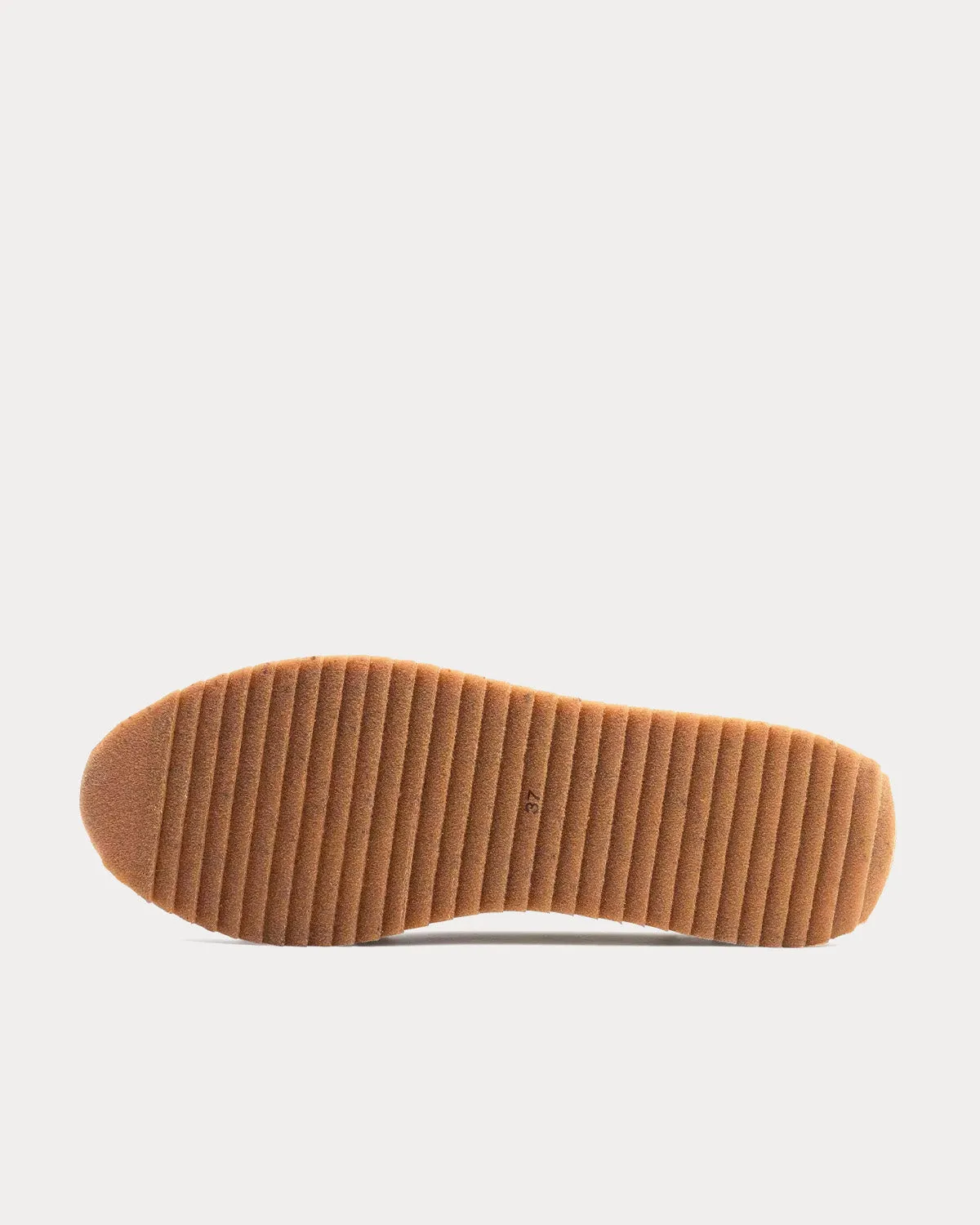 Retro Runner Espadrille Cotton & Linen Light Natural Low Top Sneakers