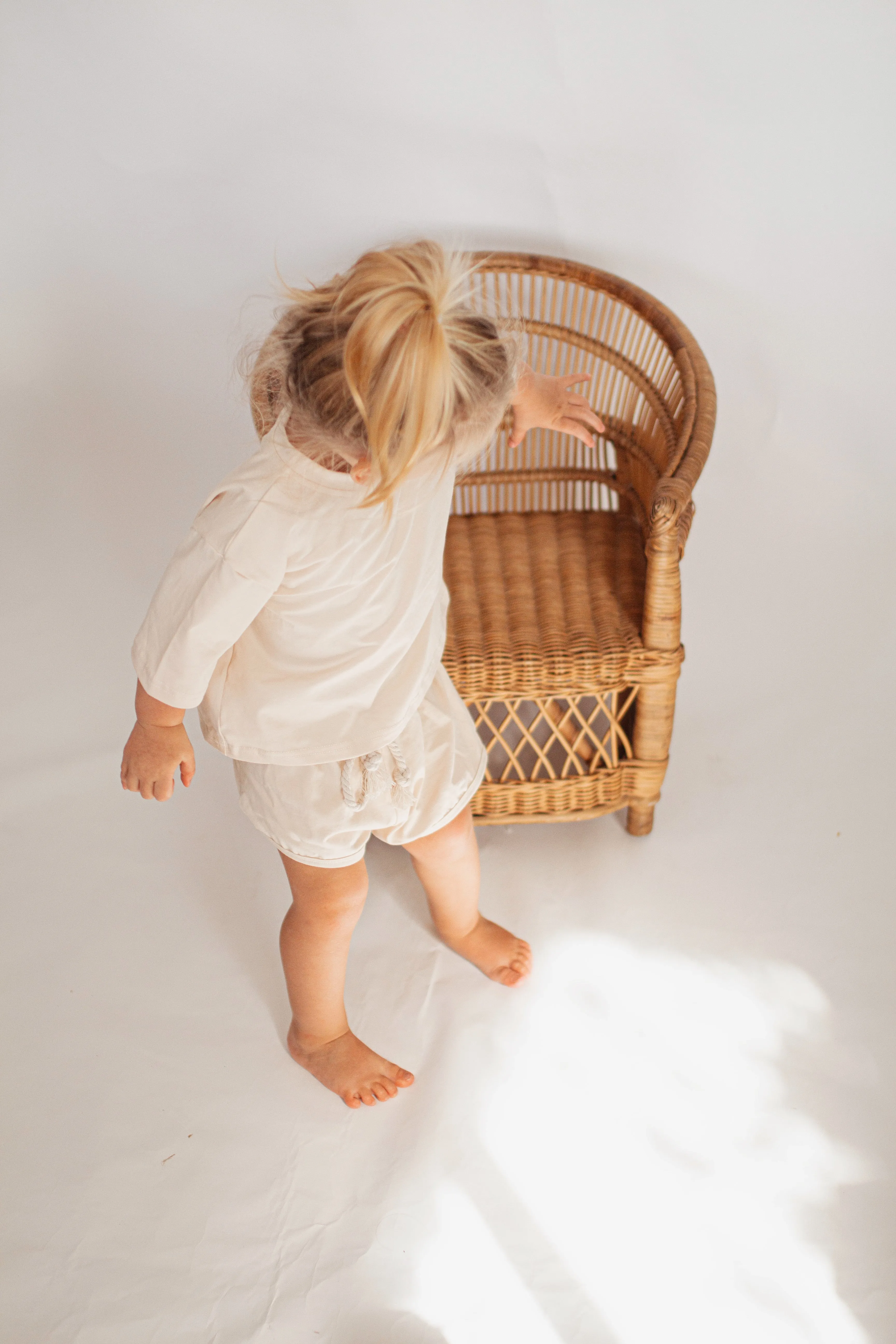 Roo Oversized Tee Biscuit - wholesale