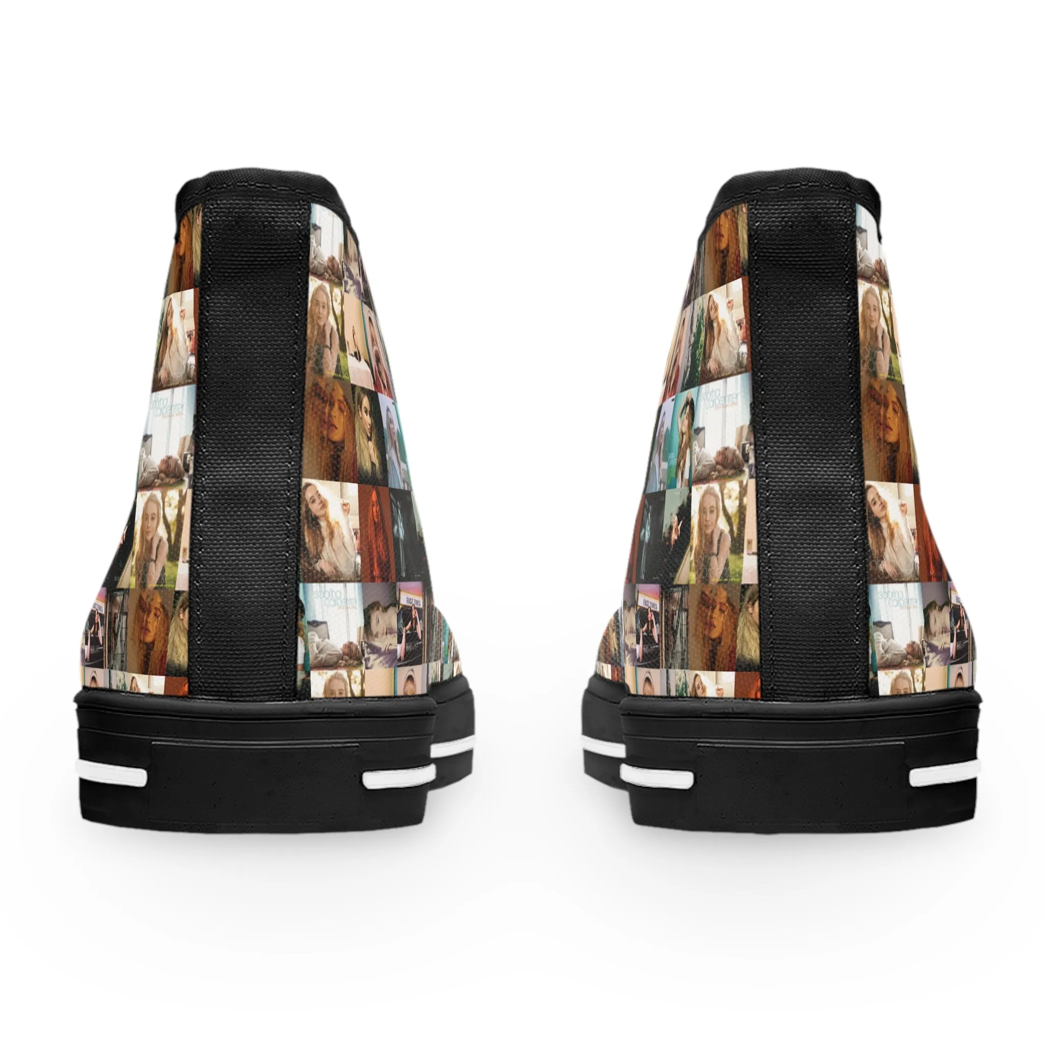 Sabrina Carpenter Album Cover Collage Women's High Top Sneakers