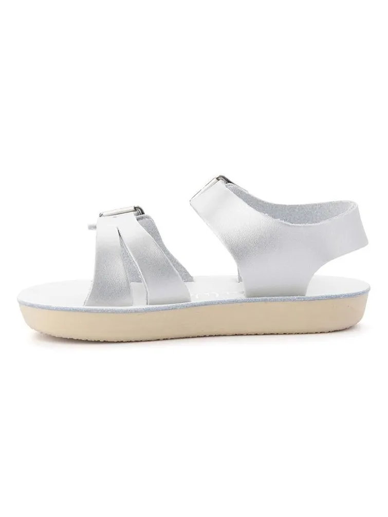 Salt Water Sandals Sun San Sea Wee Silver