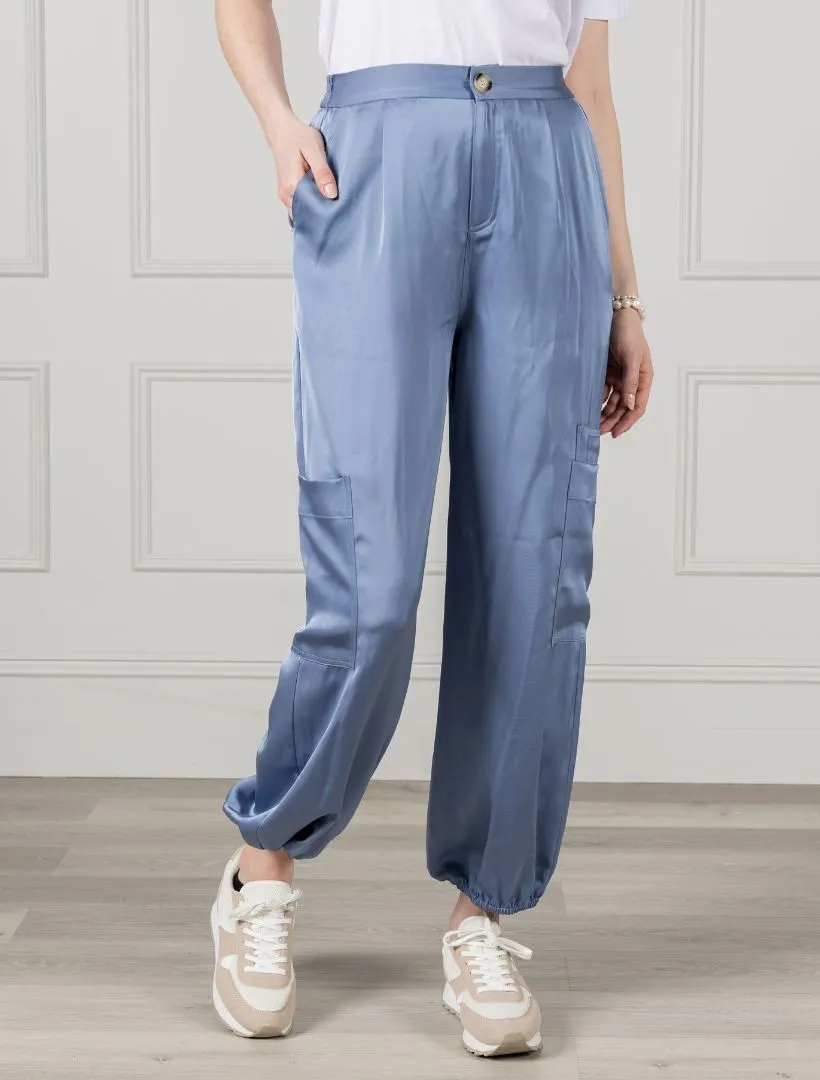 Samantha Cargo Pant Duck Egg Blue - FINAL SALE