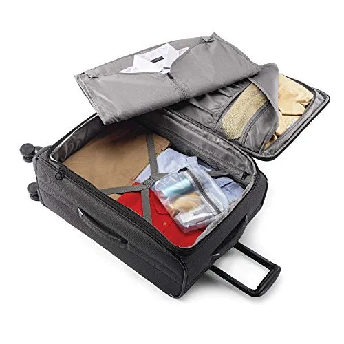 Samsonite Leverage LTE 3 Piece Carry-On Bundle | 20", Wheeled Boarding Bag, Travel Pillow