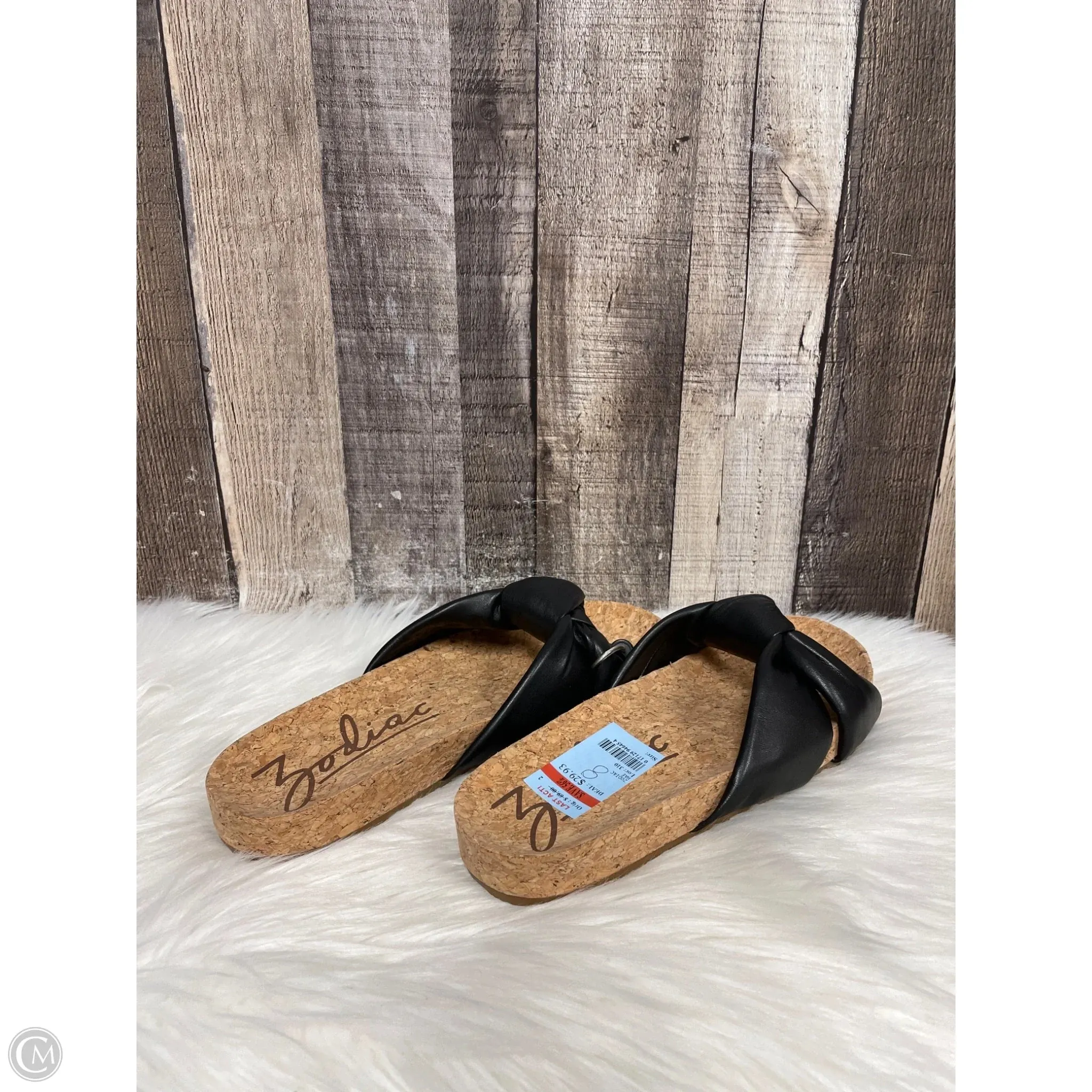 Sandals Flats By Cme In Black, Size: 8