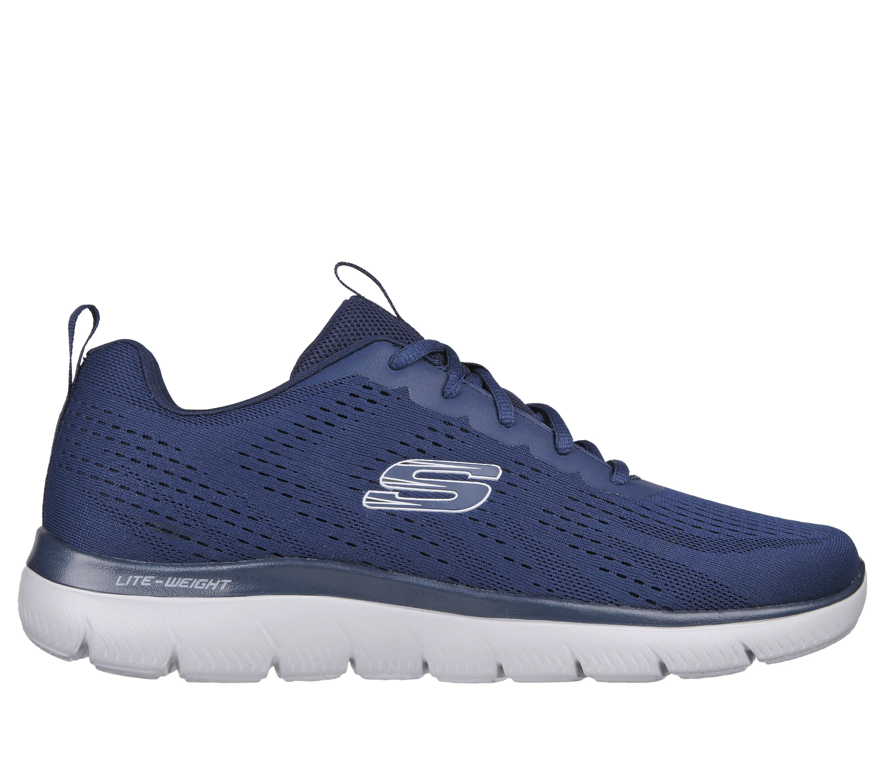 Skechers 232395/NVGY Mens Navy/Grey Summits - Torre Lace Up Trainers