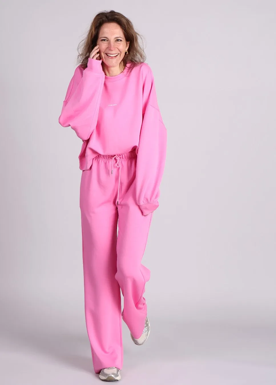 Studio Amaya Loes broek sweat roze