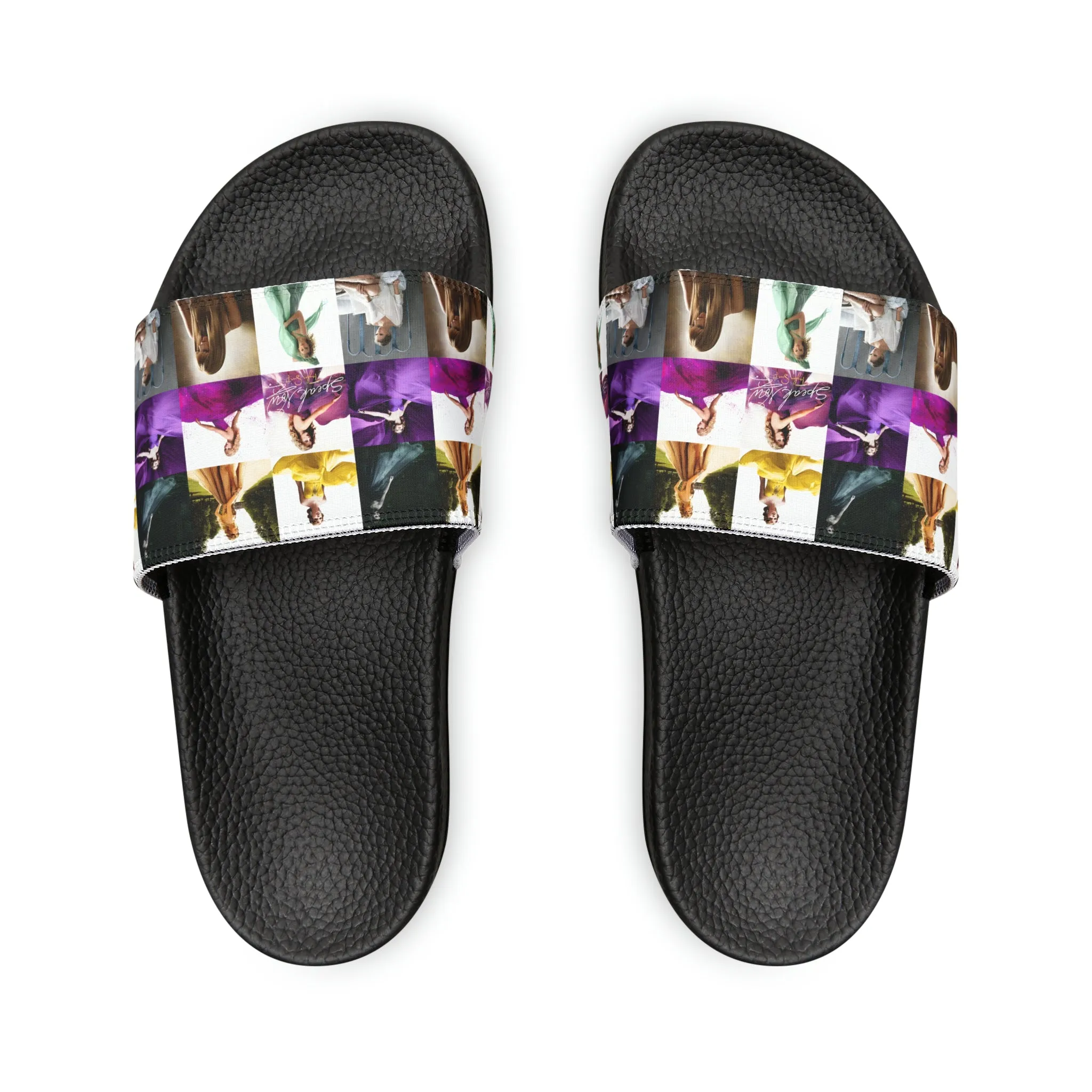 Taylor Swift Speak Now Mosaic Men's Slide Sandals
