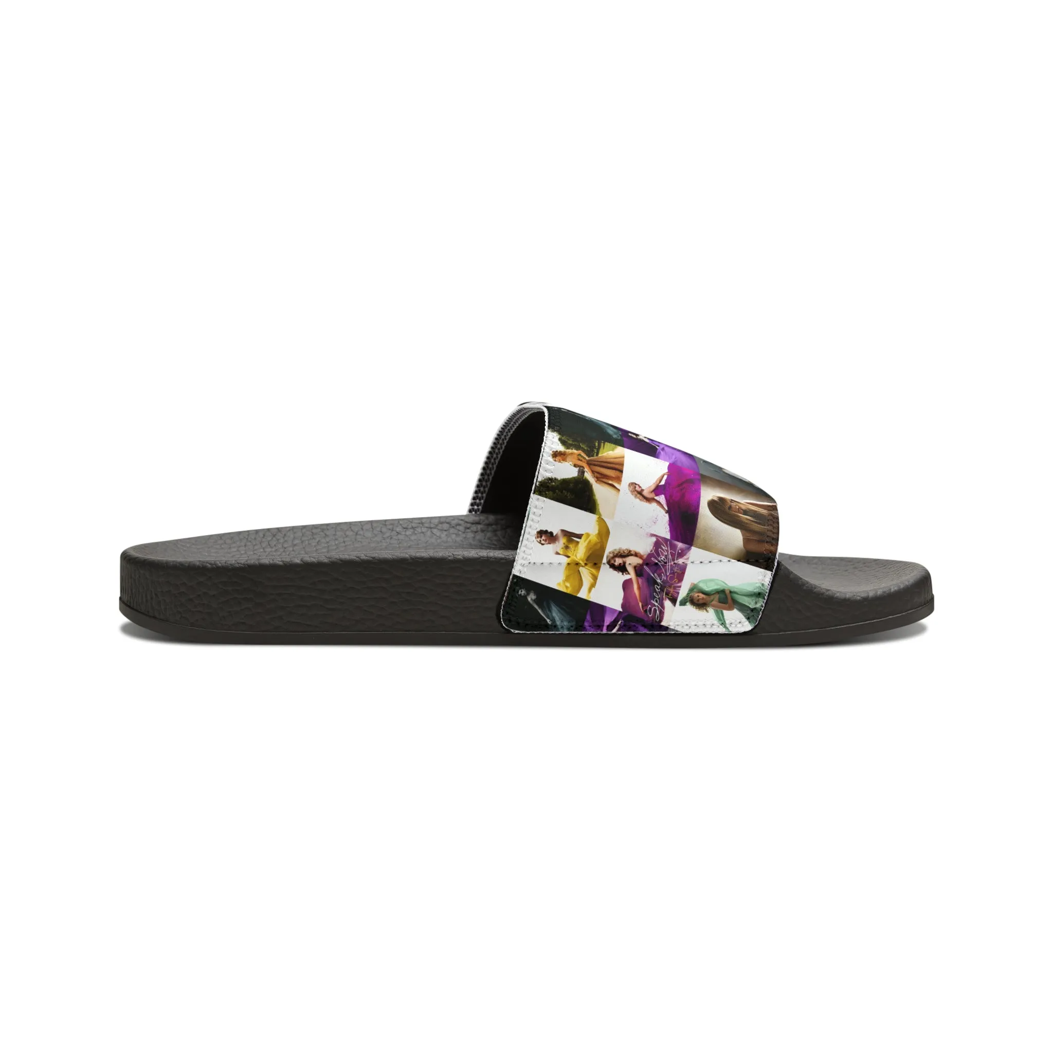 Taylor Swift Speak Now Mosaic Youth Slide Sandals