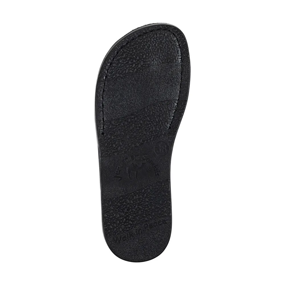 The Good Shepherd - Leather Toe Loop Sandal | Orange