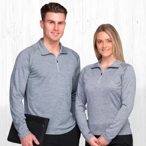 The Merino Zip Pullover | Ladies
