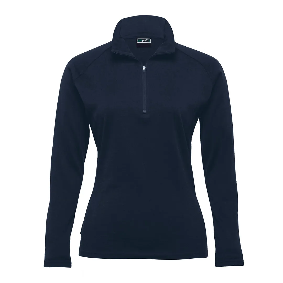 The Merino Zip Pullover | Ladies