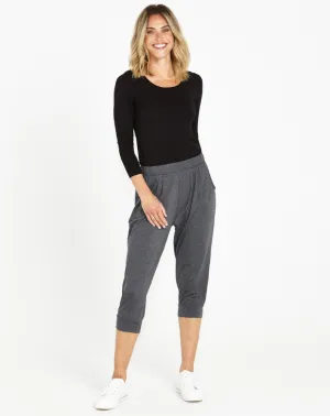 Tokyo 3/4 Pant - Charcoal
