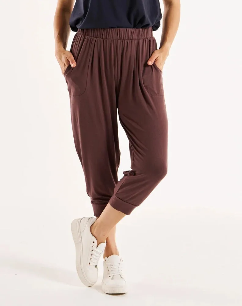 Tokyo 3/4 Pant - Nutmeg
