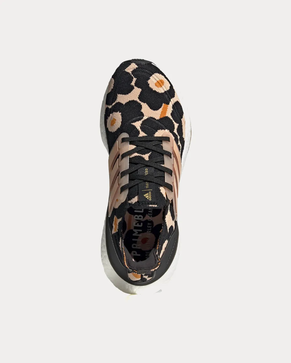 Ultraboost 21 Core Black / Halo Blush / Gold Metallic Running Shoes