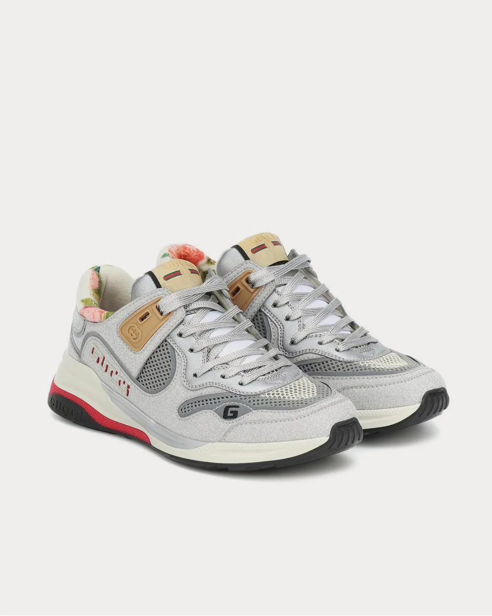 Ultrapace mesh Light Grey Low Top Sneakers