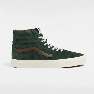 Vans SK8-Hi Pig Suede - Plaid Scarab