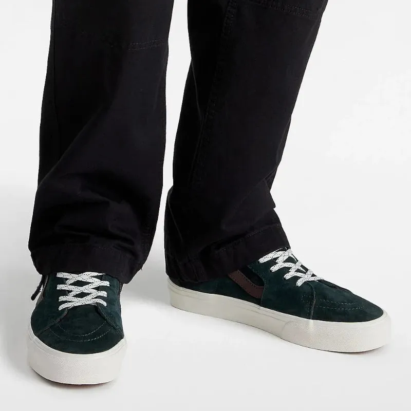 Vans SK8-Hi Pig Suede - Plaid Scarab
