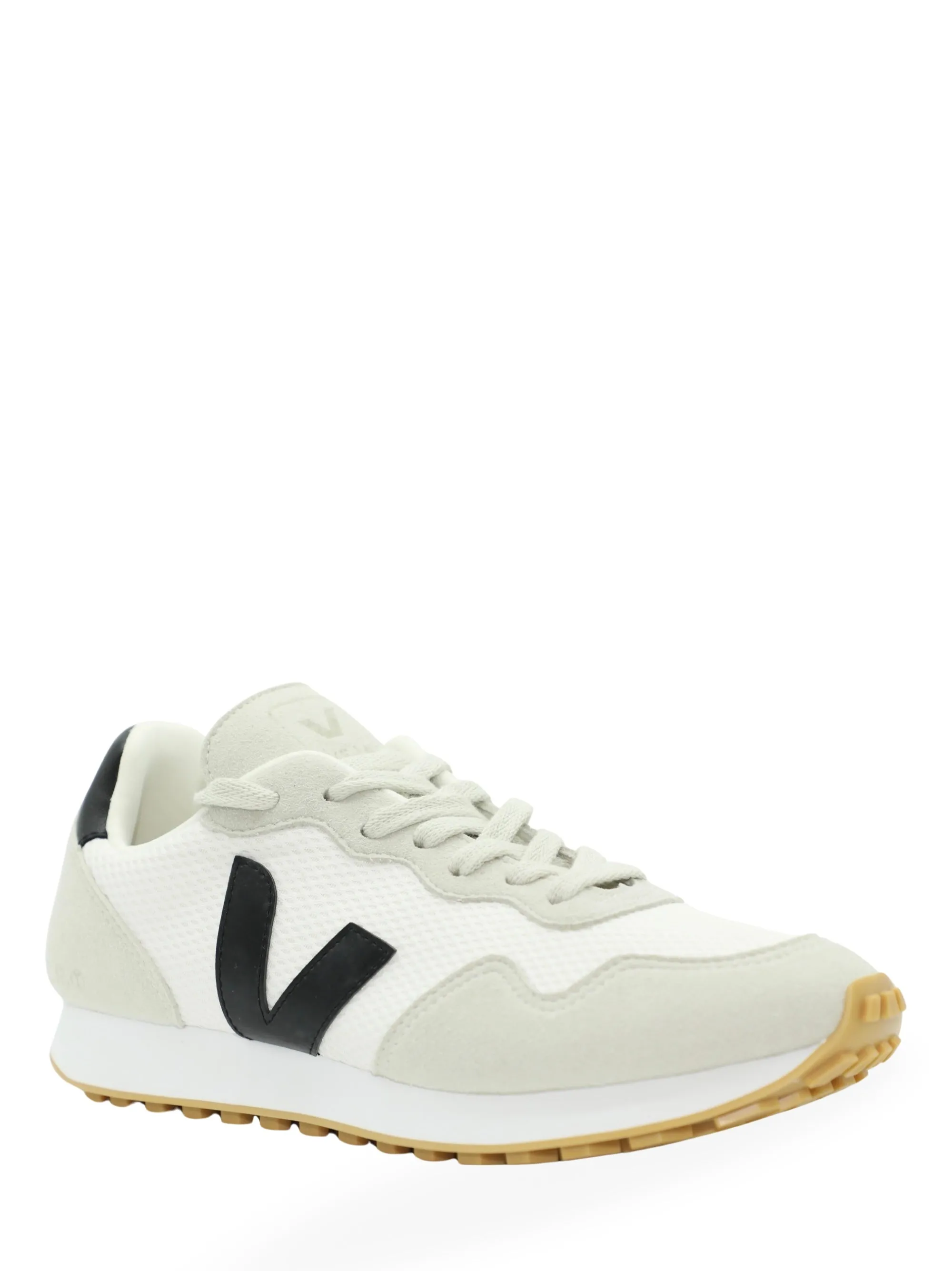 Veja SDU Rec Alveomesh Sneaker in White/Black/Natural