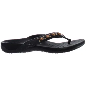 Vionic Loriana Womens Black Flip-Flops
