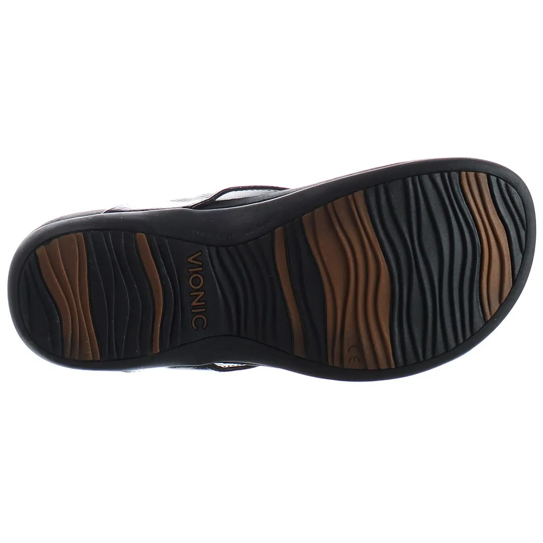 Vionic Loriana Womens Black Flip-Flops