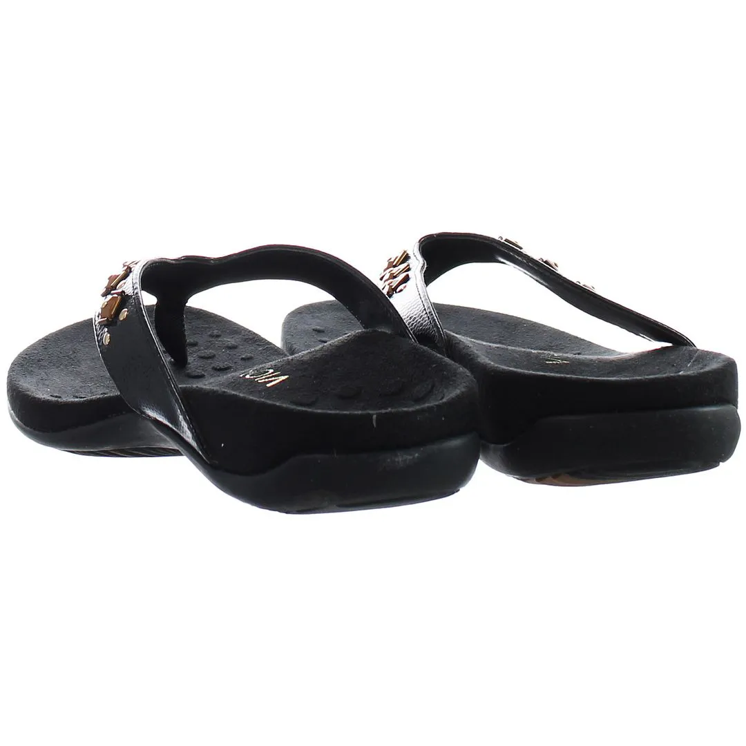 Vionic Loriana Womens Black Flip-Flops