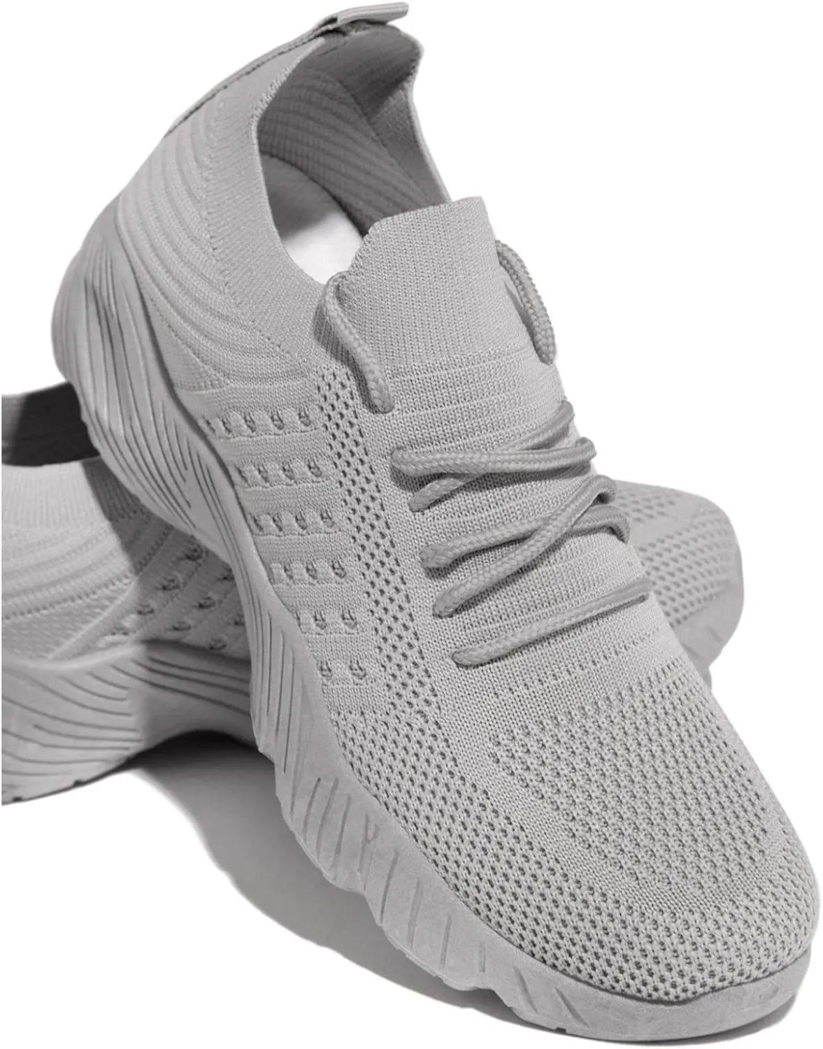 Walking Shoes Women Arch Support Slip On Sneakers Comfort Light Weight Casual Athletic Gym Tennis Running Sneakers