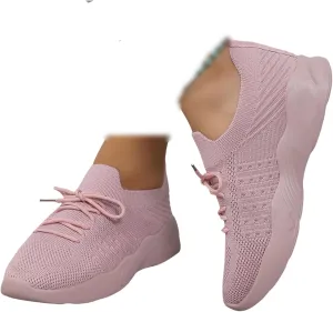 Walking Shoes Women Arch Support Slip On Sneakers Comfort Light Weight Casual Athletic Gym Tennis Running Sneakers