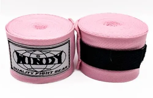 WINDY WHW MUAY THAI BOXING HANDWRAPS Elastic Cotton 3 m Vary Colours