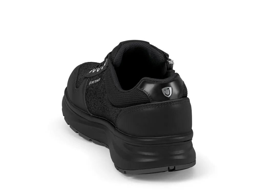 Womens Active Zip Dynamo Black II Trainers