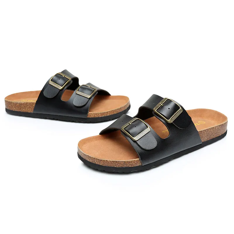 Women's Cork Footbed Sandals