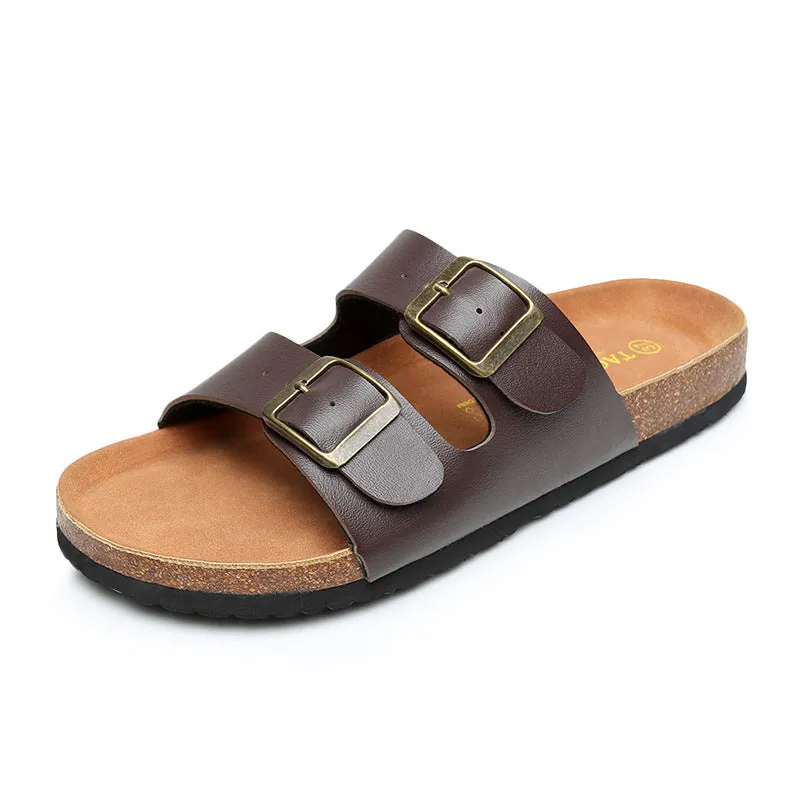 Women's Cork Footbed Sandals