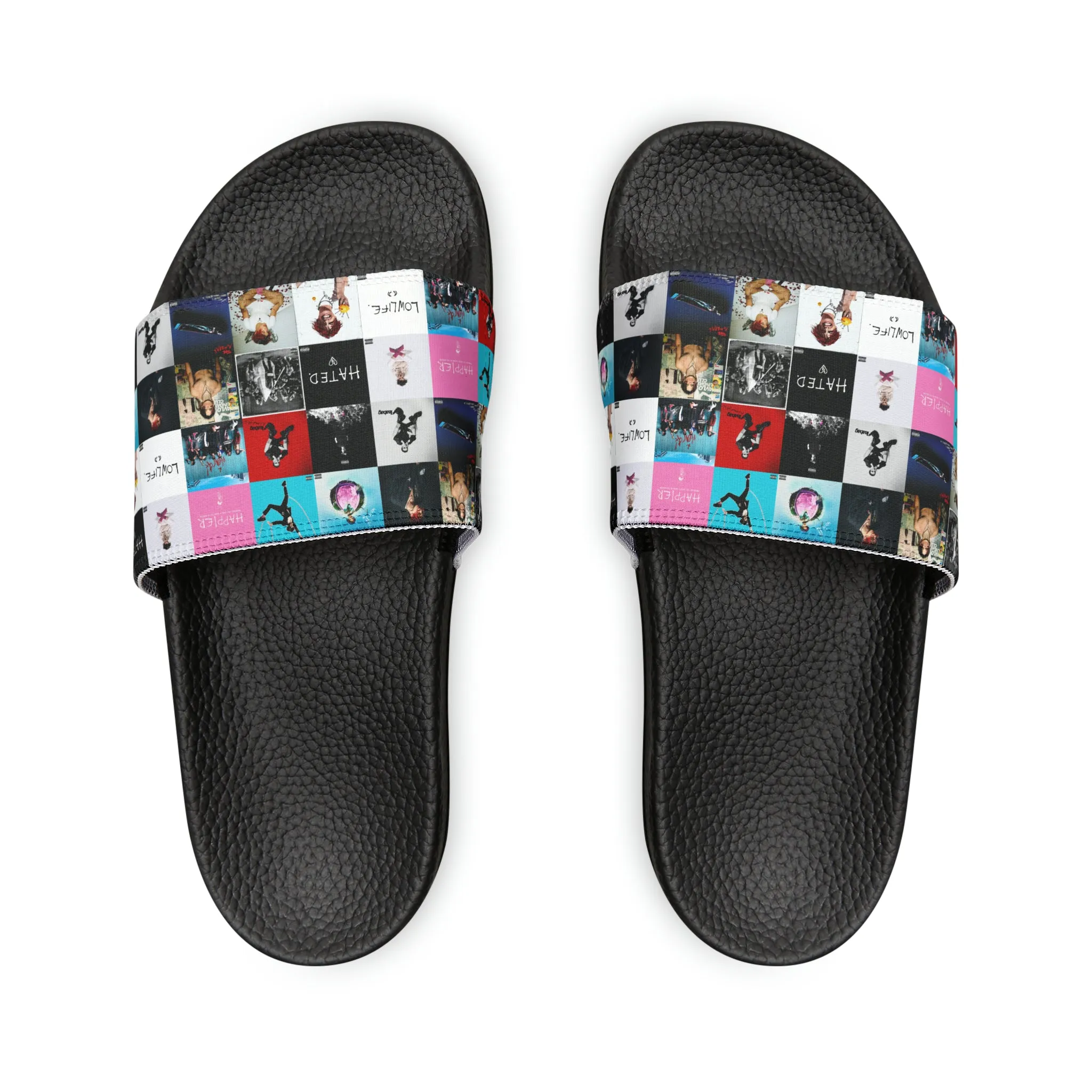 YUNGBLUD Album Cover Art Collage Men's Slide Sandals