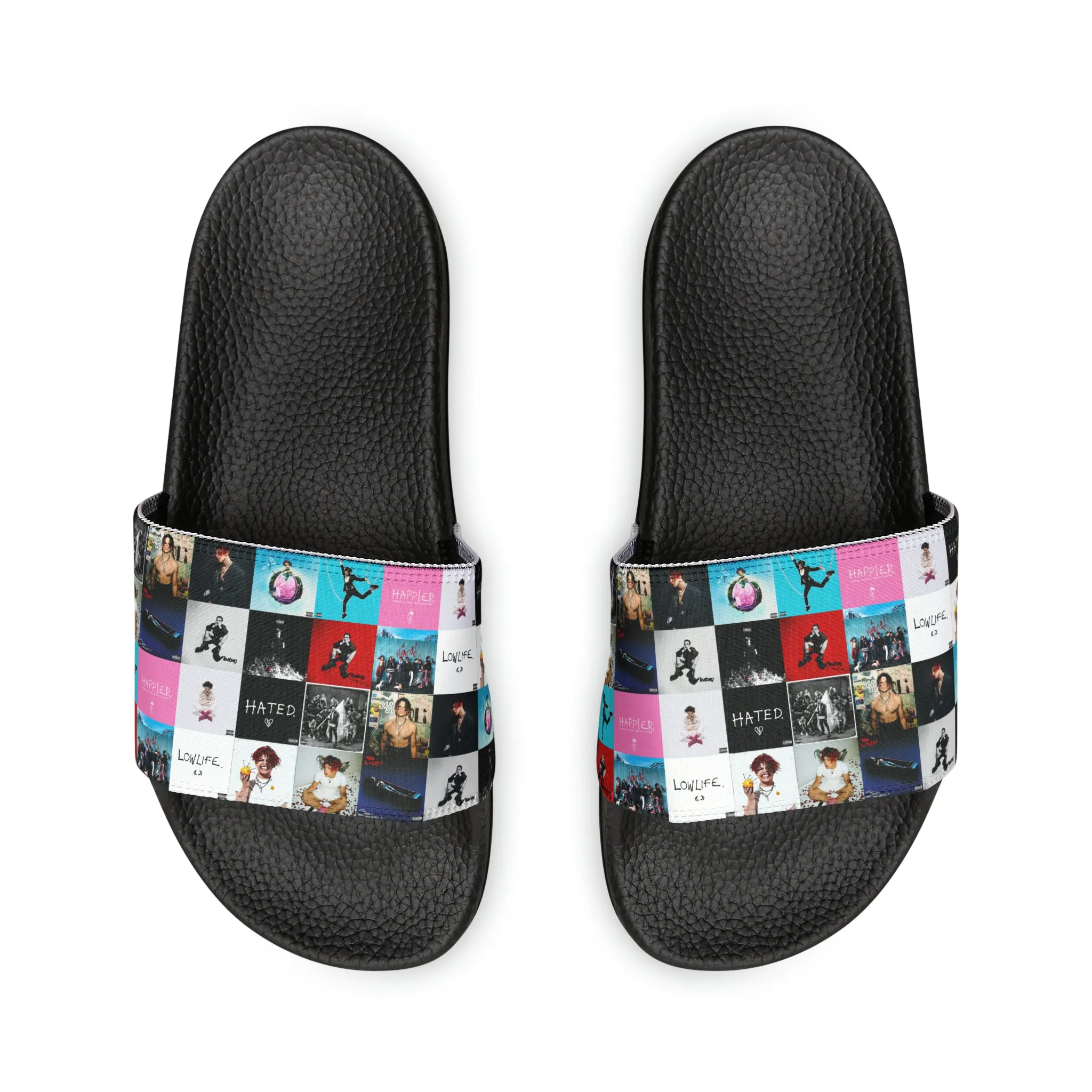 YUNGBLUD Album Cover Art Collage Men's Slide Sandals