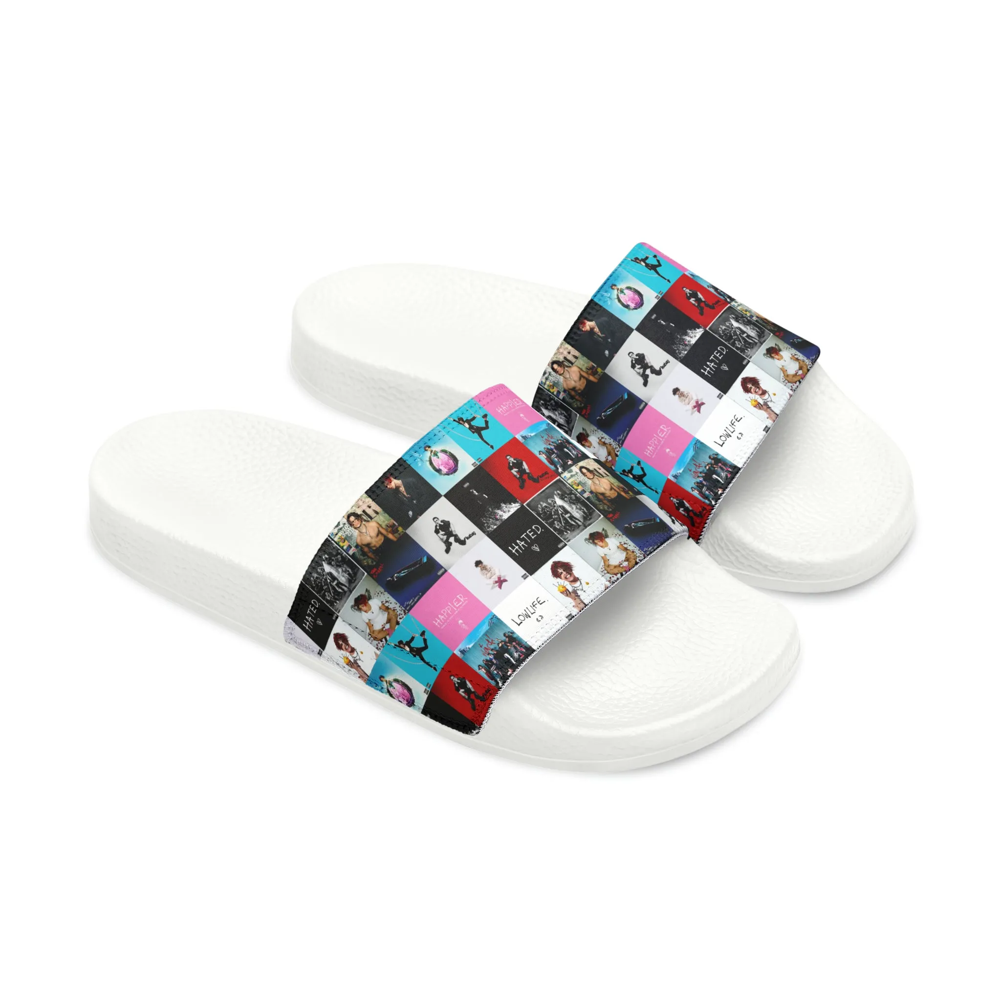 YUNGBLUD Album Cover Art Collage Men's Slide Sandals