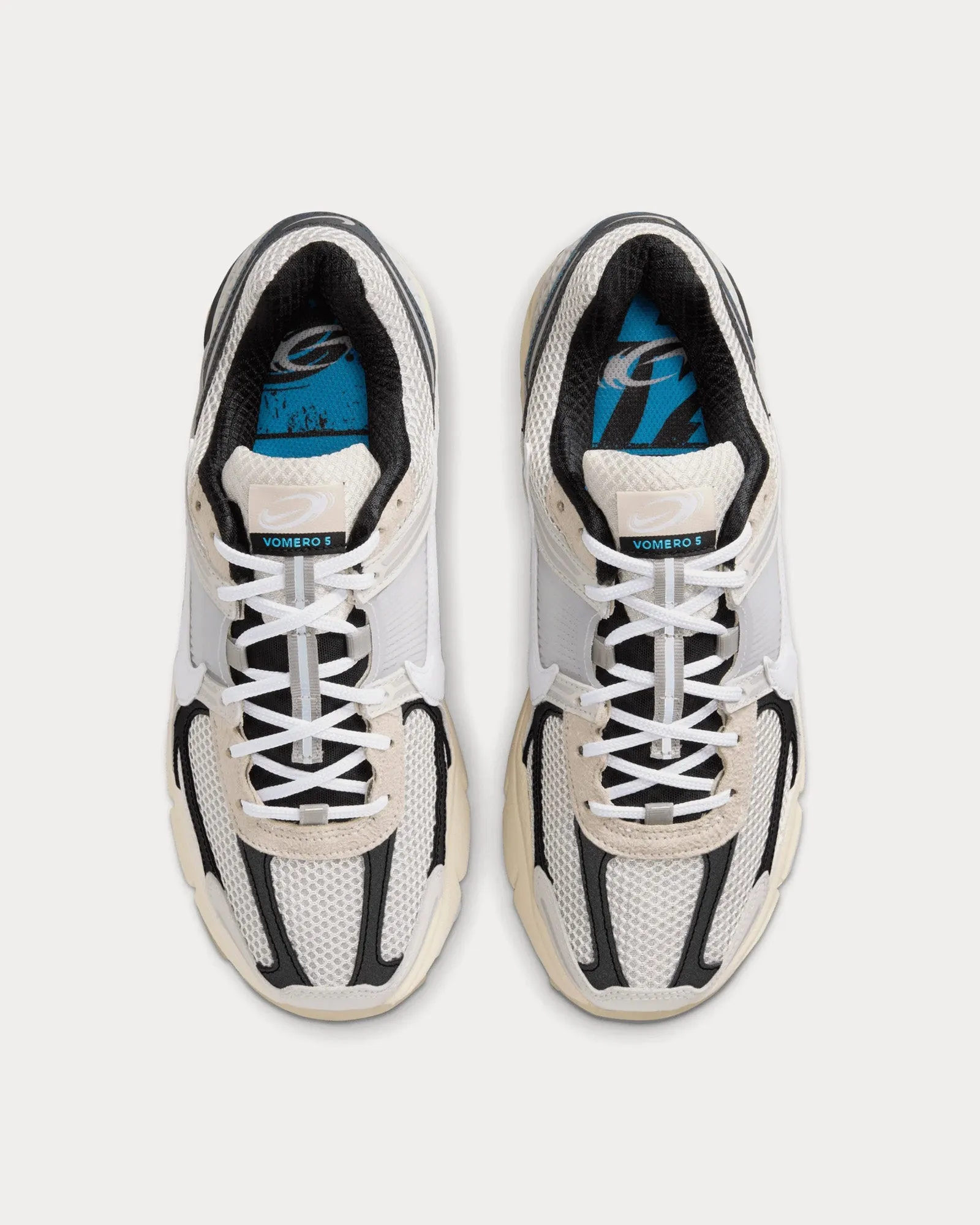 Zoom Vomero 5 White / Pale Ivory / White / Light Bone Low Top Sneakers